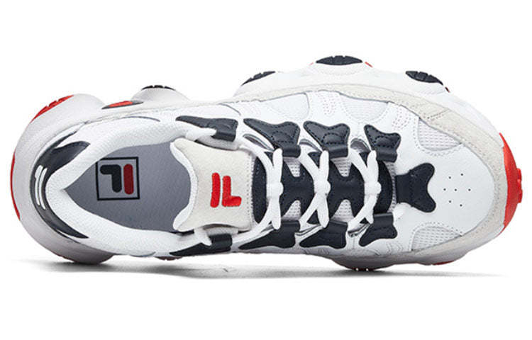 (WMNS) FILA Jagger retro 'White Navy Red' F12W011412FWN