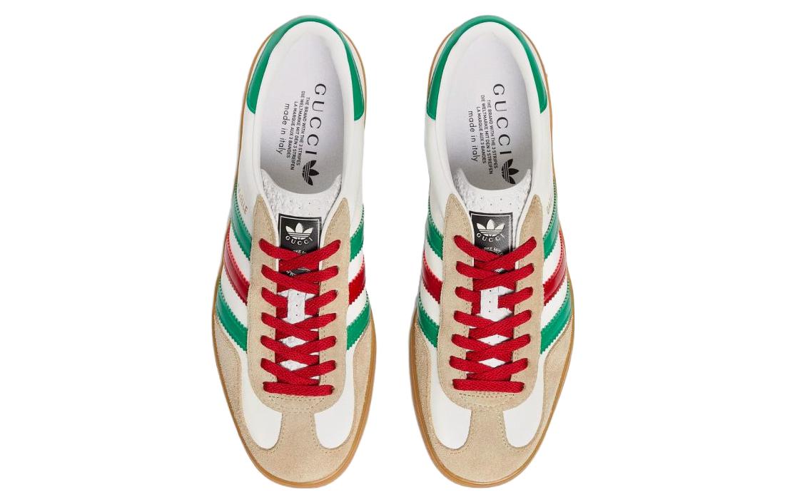adidas x Gucci Gazelle 'White Green Red' 726487-AAA43-9547