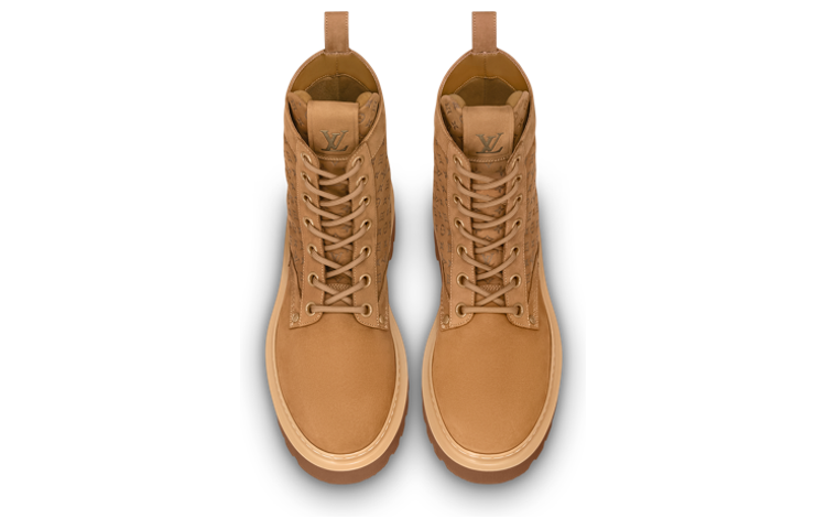 LOUIS VUITTON Ranger Ankle Boots 'Brown Monogram' 1ABFZJ