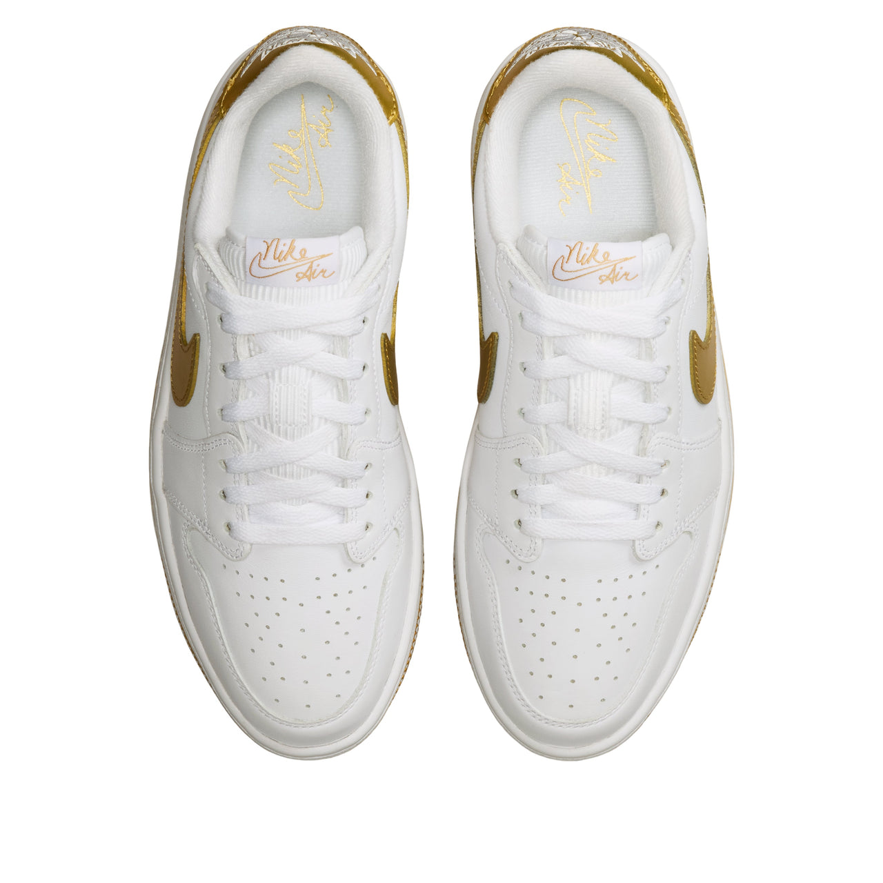 (WMNS) Air Jordan 1 Triple Stack SE 'White Metallic Gold' IV5090-100