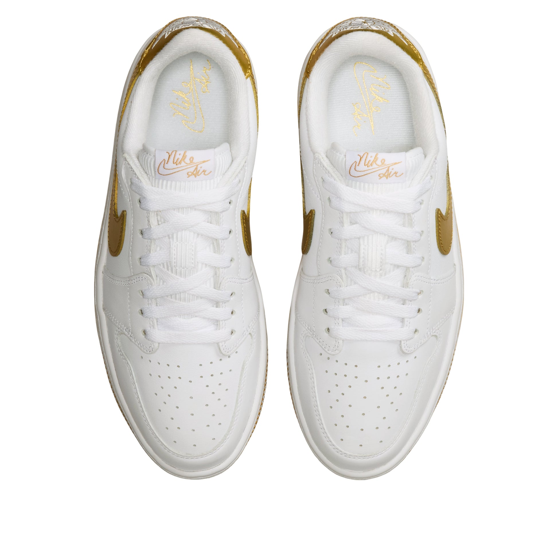(WMNS) Air Jordan 1 Triple Stack SE 'White Metallic Gold' IV5090-100