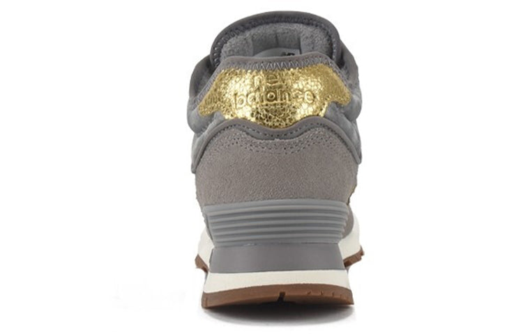 (WMNS) New Balance 574 Grey/Gold WH574FBB