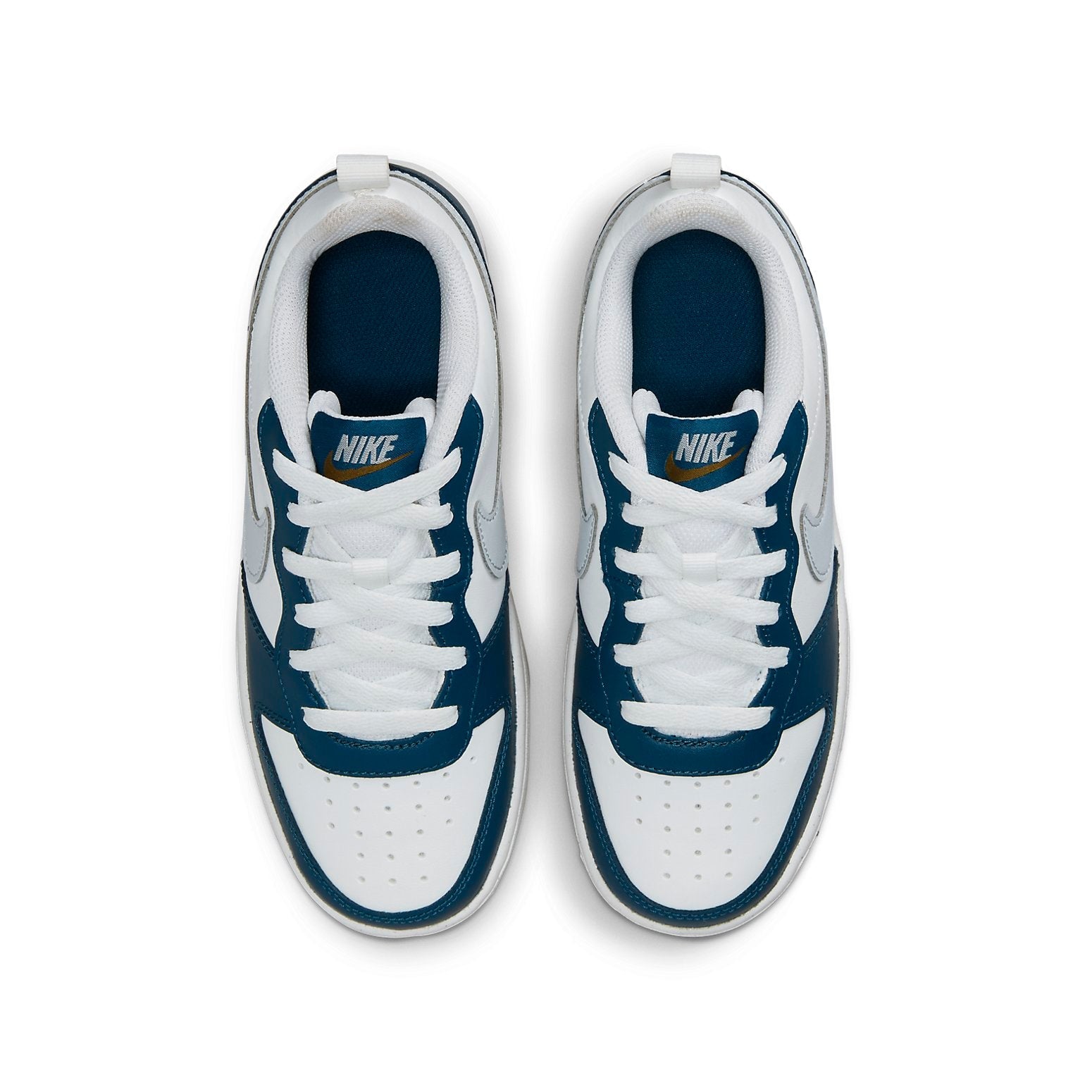 (GS) Nike Court Borough Low 2 SE 'White Valerian Blue' BQ5448-121