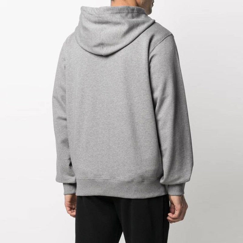 Men's KENZO SS21 Embroidered Small Tiger Head Zipper Gray FB55BL7214ML-95