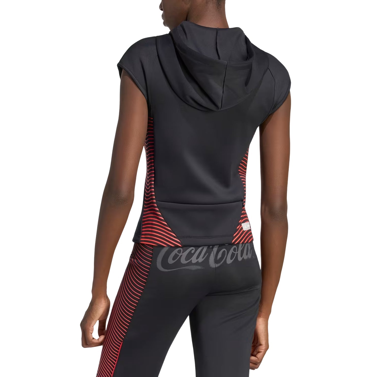 (WMNS) adidas x Coca-Cola Slouchy Gfx Hooded Top Asia Sizing 'Black' KY7569