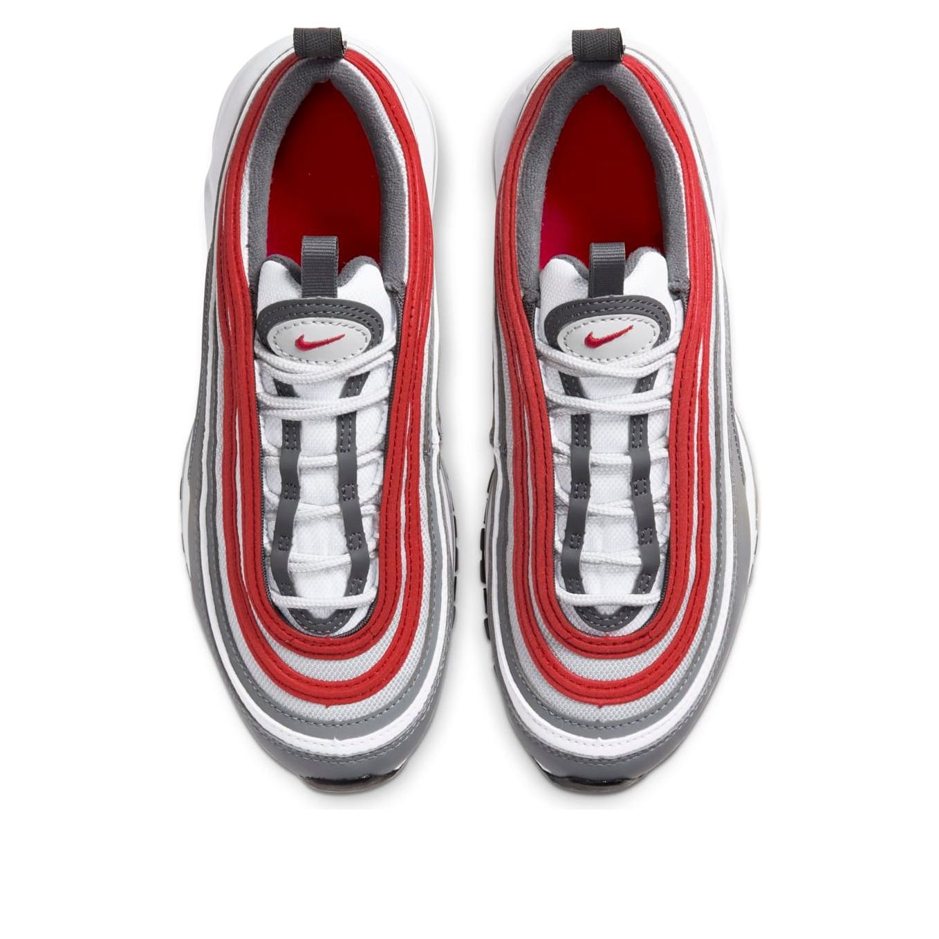 (GS) Nike Air Max 97 'Smoke Grey Red' 921522-017