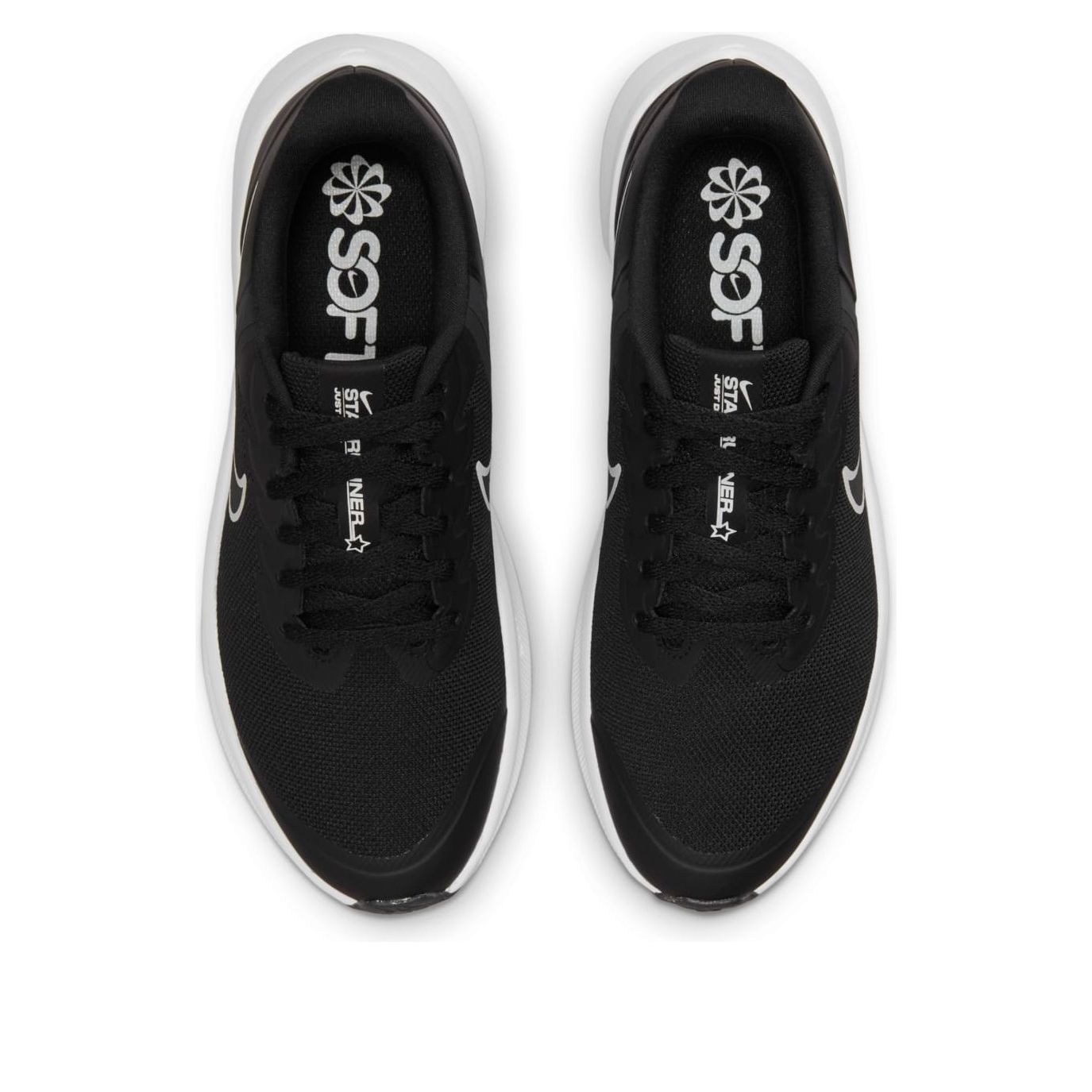 (GS) Nike Star Runner 3 'Black Summit White' DA2776-003