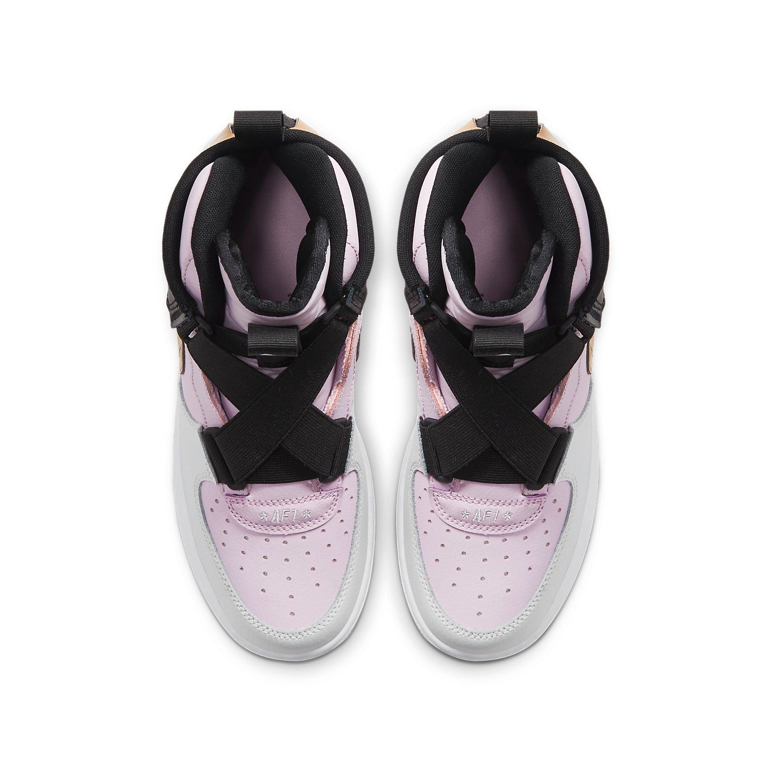 (GS) Nike Air Force 1 Highness 'Iced Lilac Gold' BQ3598-500