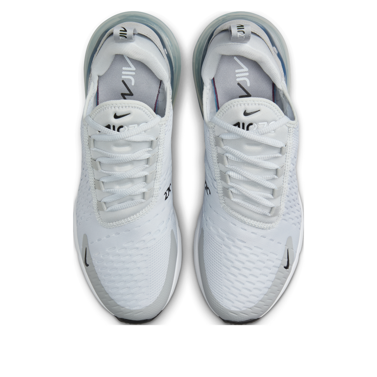 (WMNS) Nike Air Max 270 'Pure Platinum Light Smoke Grey Metallic Silver' AH6789-018