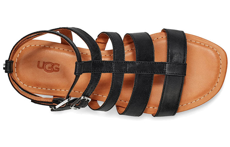 (WMNS) UGG Mahalla 'Black Brown' 1112680-BLK