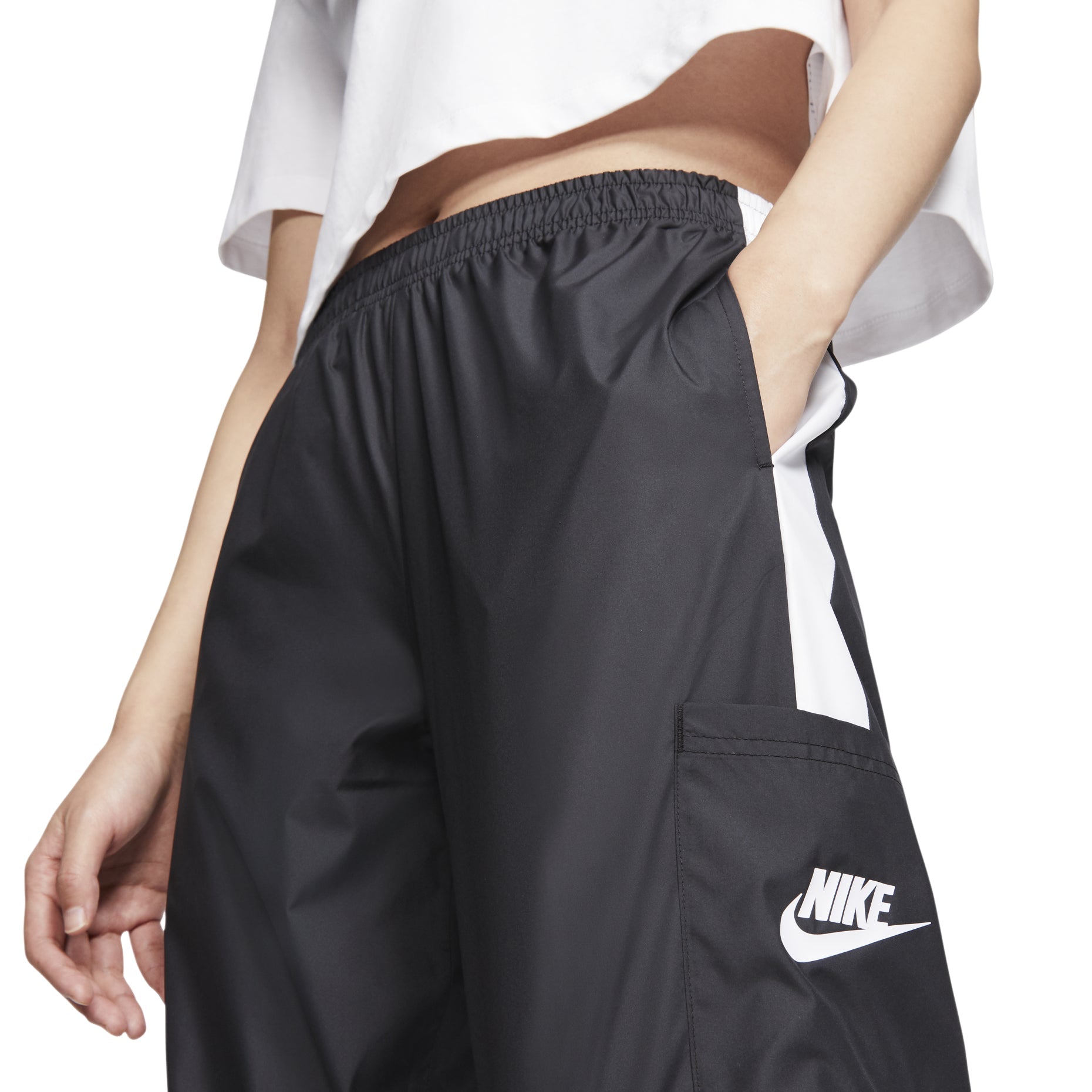 (WMNS) Nike AS W Nike Sportswear Pant WVN Black CJ7347-010