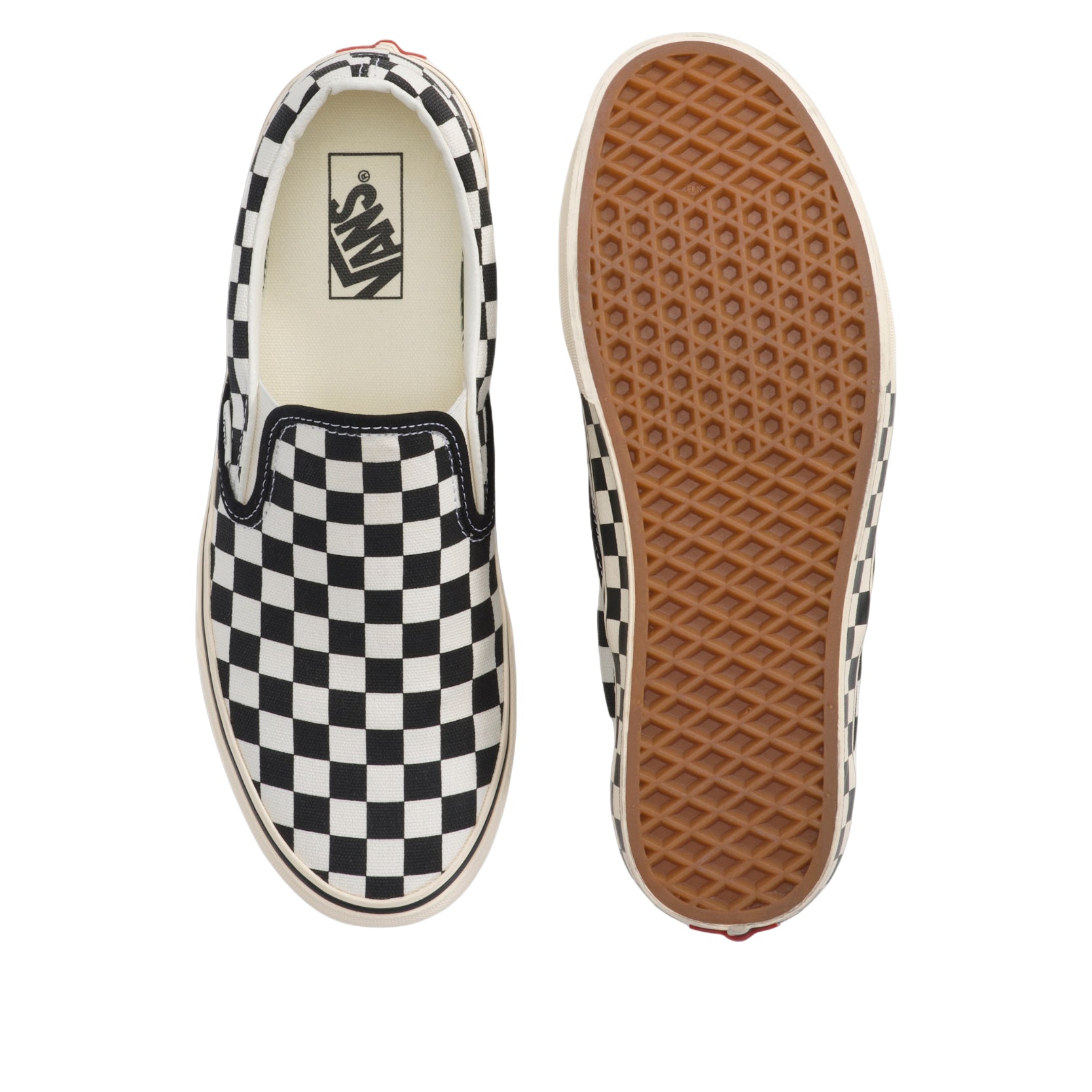 Vans Classic Slip-On Checkerboard 'Black Marshmallow White' VN000DAH1KP