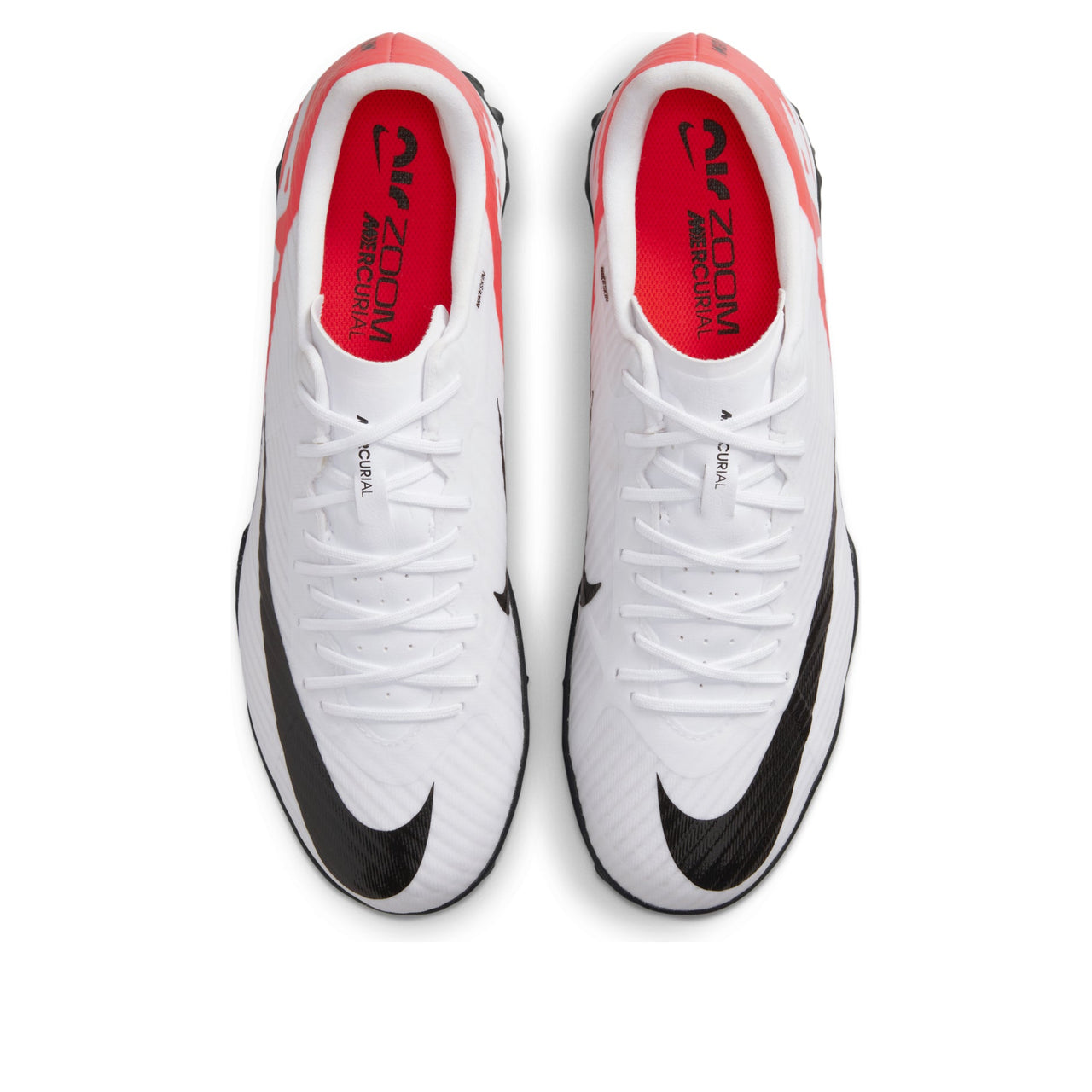 Nike Air Zoom Vapor 15 Academy TF Turf 'White Black Crimson' DJ5635-600