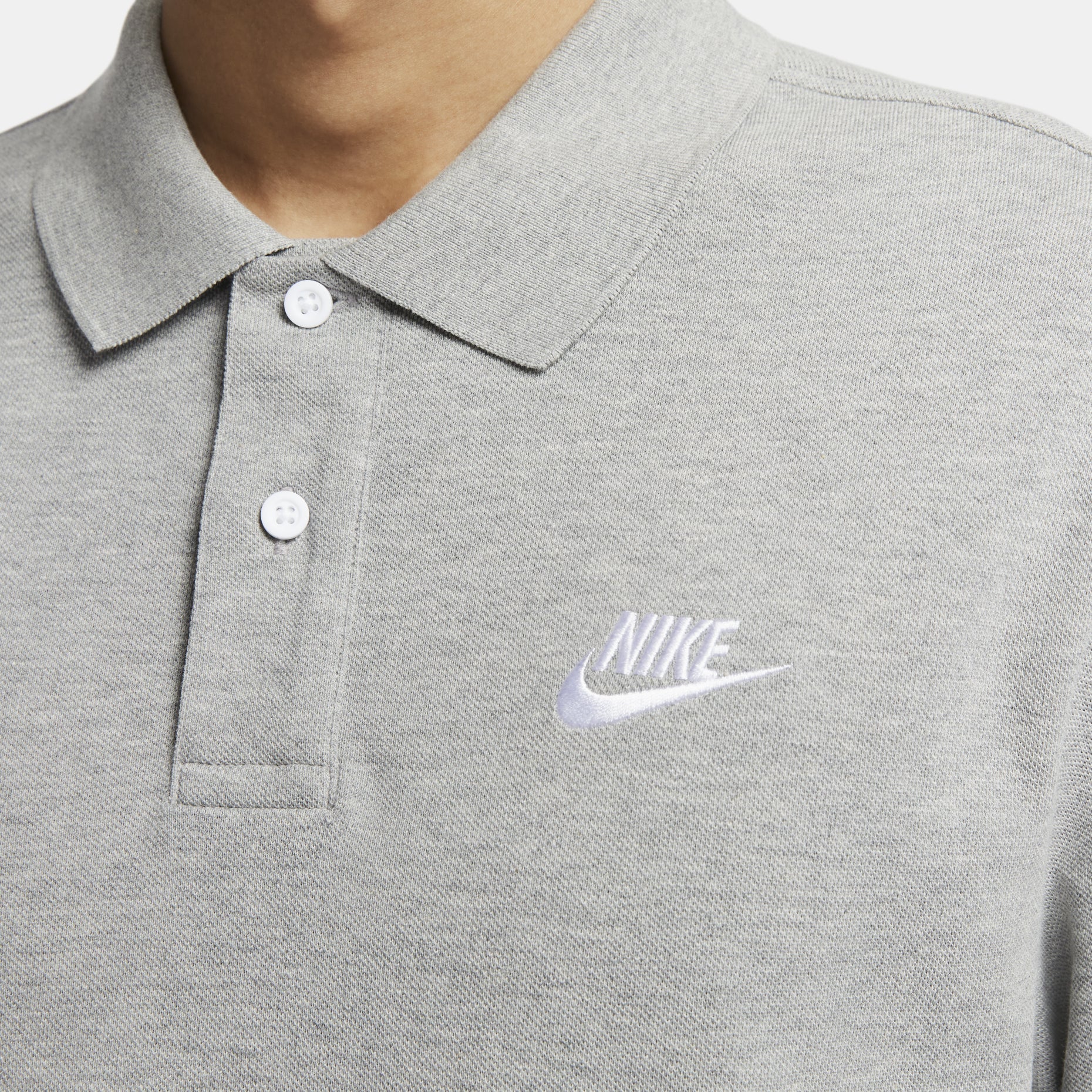 Nike AS Men's Nike Sportswear SCE POLO MATCHUP PQ DK GREY HEATHER CJ4457-063