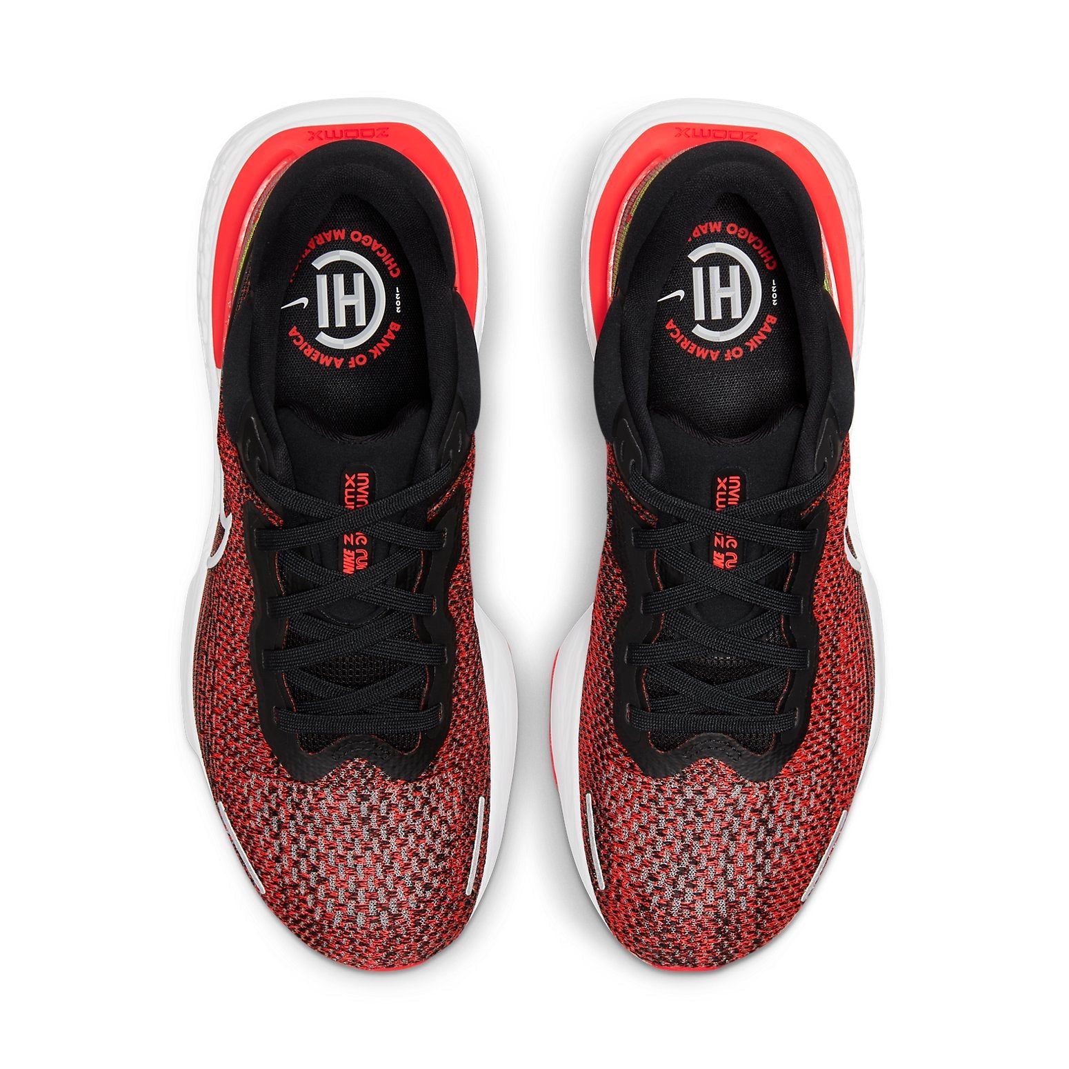 Nike ZoomX Invincible Run Flyknit 'Black Bright Crimson' DO6381-001