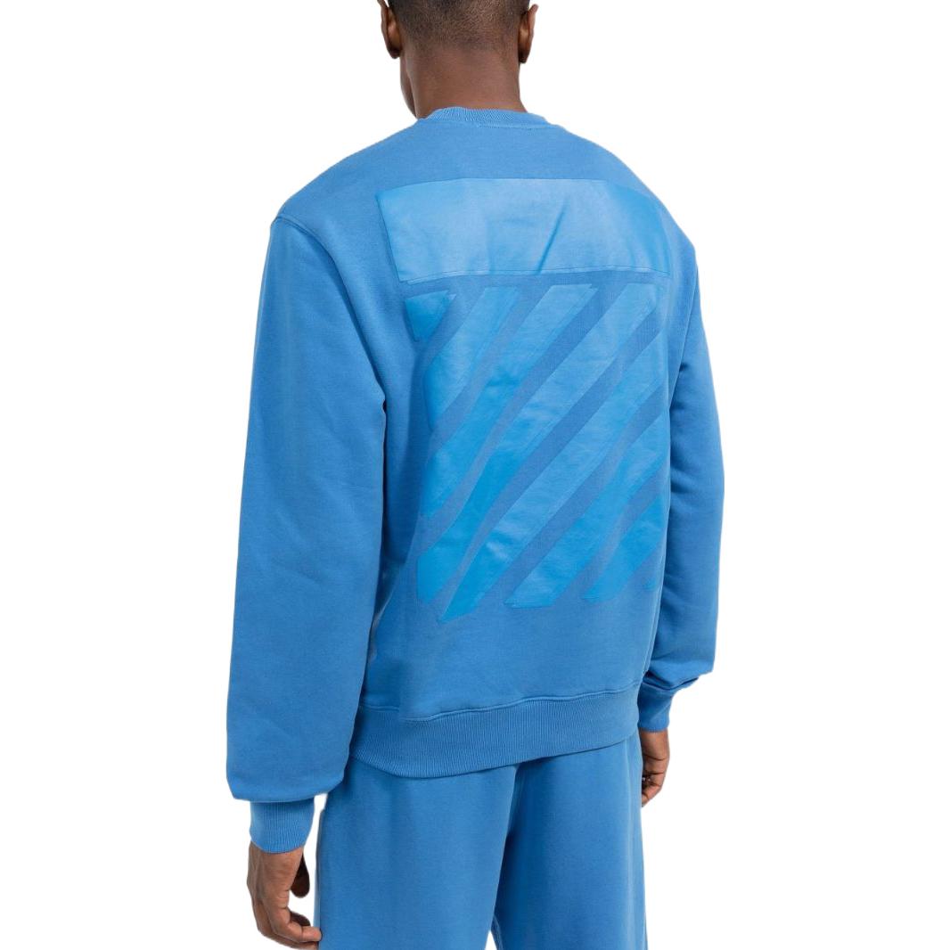 Off-White Diag OMBA057F22FLE0024545PEACOCK
