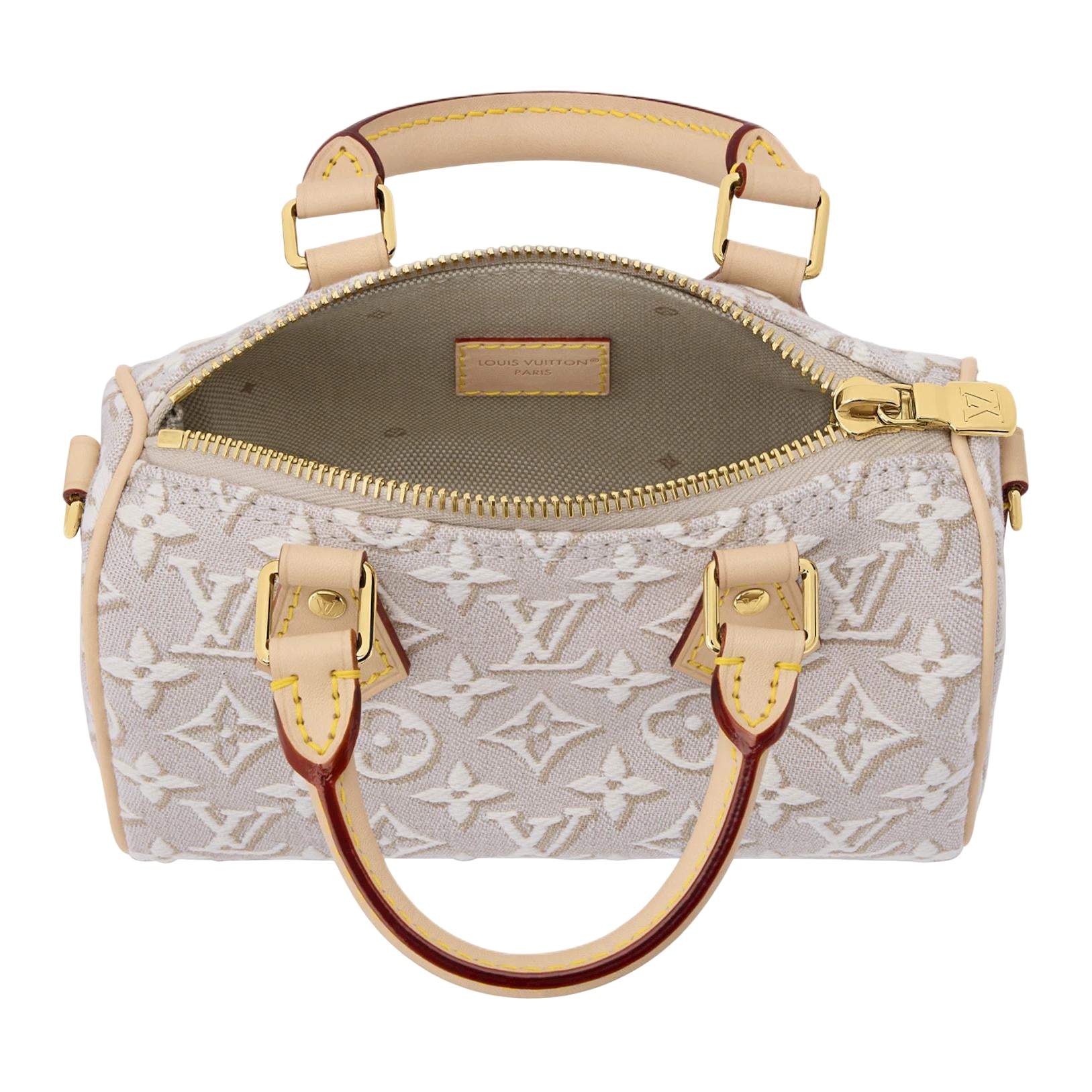 (WMNS) LOUIS VUITTON Nano Speedy 'Beige' M28502