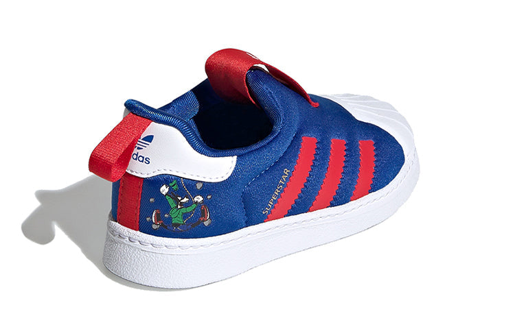 (TD) adidas Disney x Superstar 360 Infant 'Goofy - Blue' FW1990
