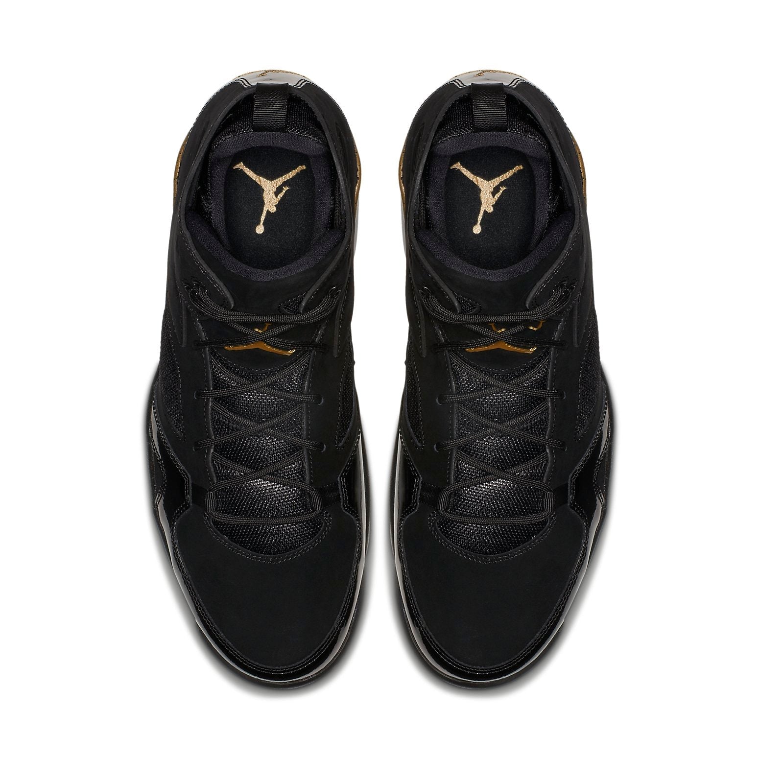 Air Jordan Flight Club 91 'Black Metallic Gold' 555475-031