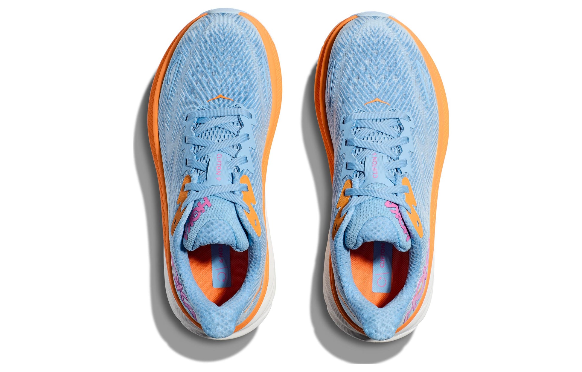 (WMNS) HOKA ONE ONE Clifton 9 Wide 'Airy Blue' 1132211-ABIW