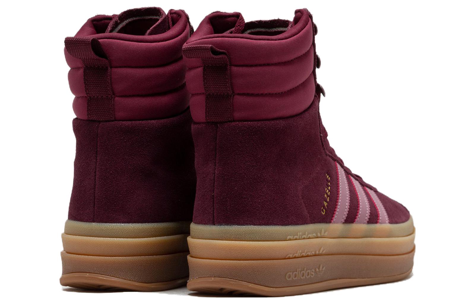 (WMNS) adidas Gazelle Boot 'Maroon Gum' ID6882