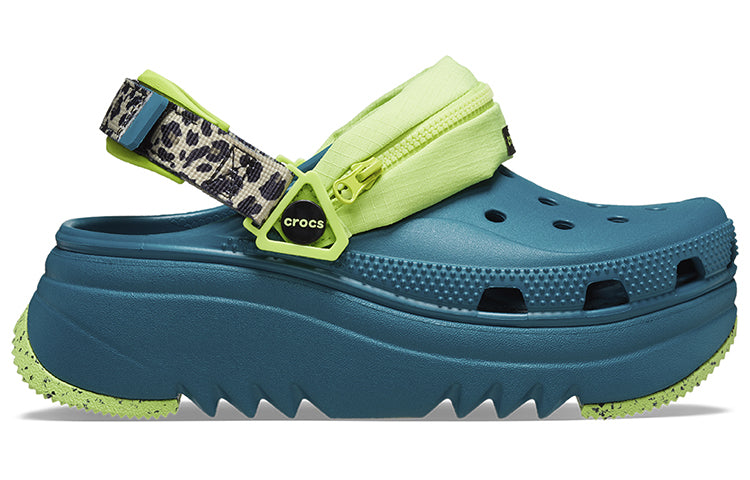 Crocs Hiker Xscape Animal Print Clog 'Teal Green' 208605-9DB