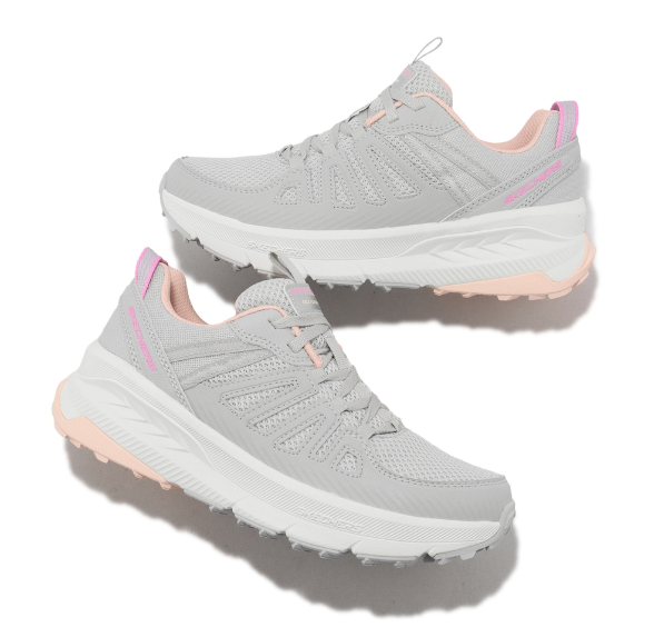 (WMNS) Skechers Switch Back 'Grey Charcoal' 180162-GYCL