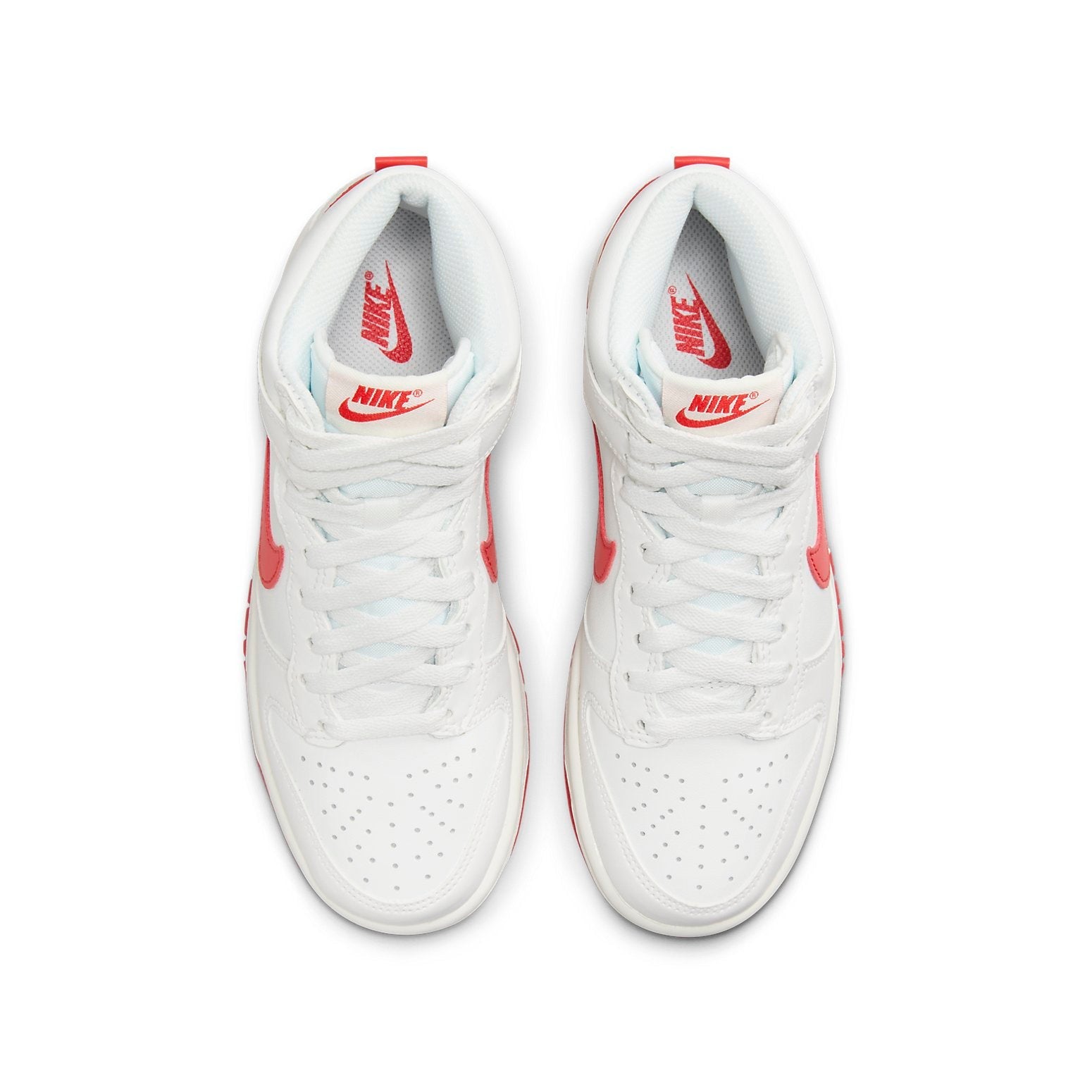 (GS) Nike Dunk High 'White Track Red' DB2179-112