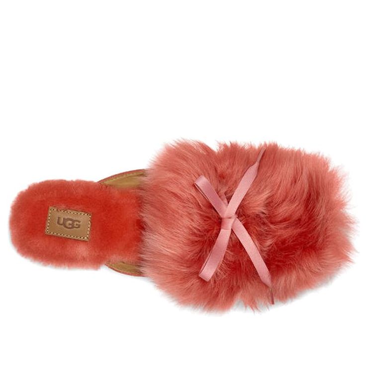 (WMNS) UGG Shaine Fluff 'Berry Pink' 1105316-MRP