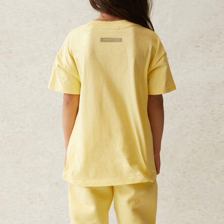 (GS) Fear of God Essentials SS21 Short Sleeve Tee Lemonade/Yellow FOG-SS21-542