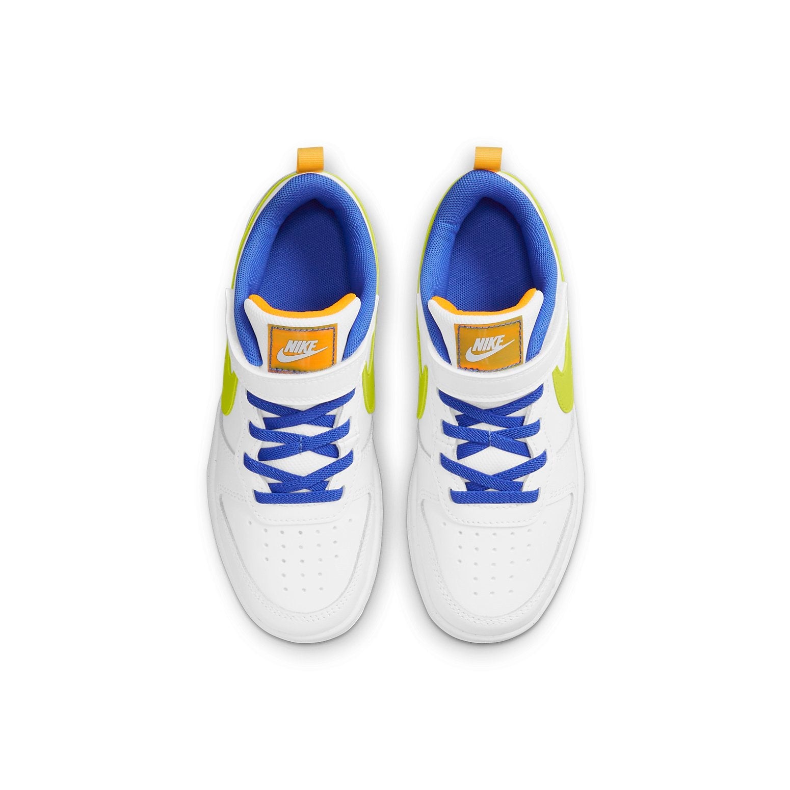 (PS) Nike Court Borough Low 2 SE 'White Atomic Green' DQ7771-100