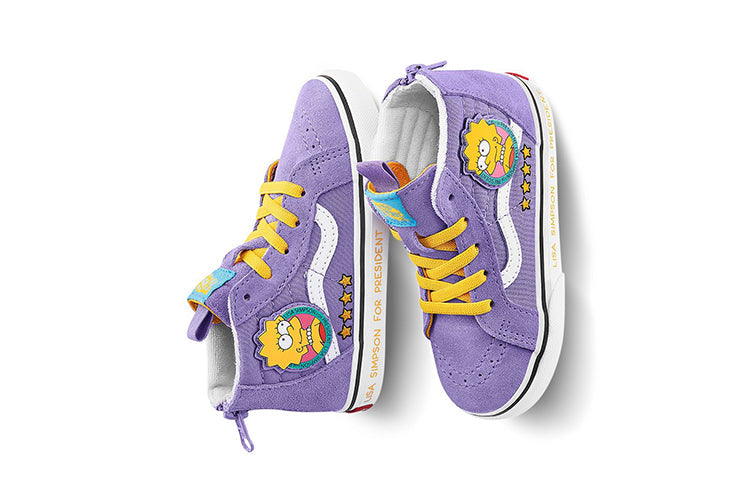 (TD) Vans The Simpsons x SK8-HI Zip 'Lisa 4 Prez' VN0A4BV117G