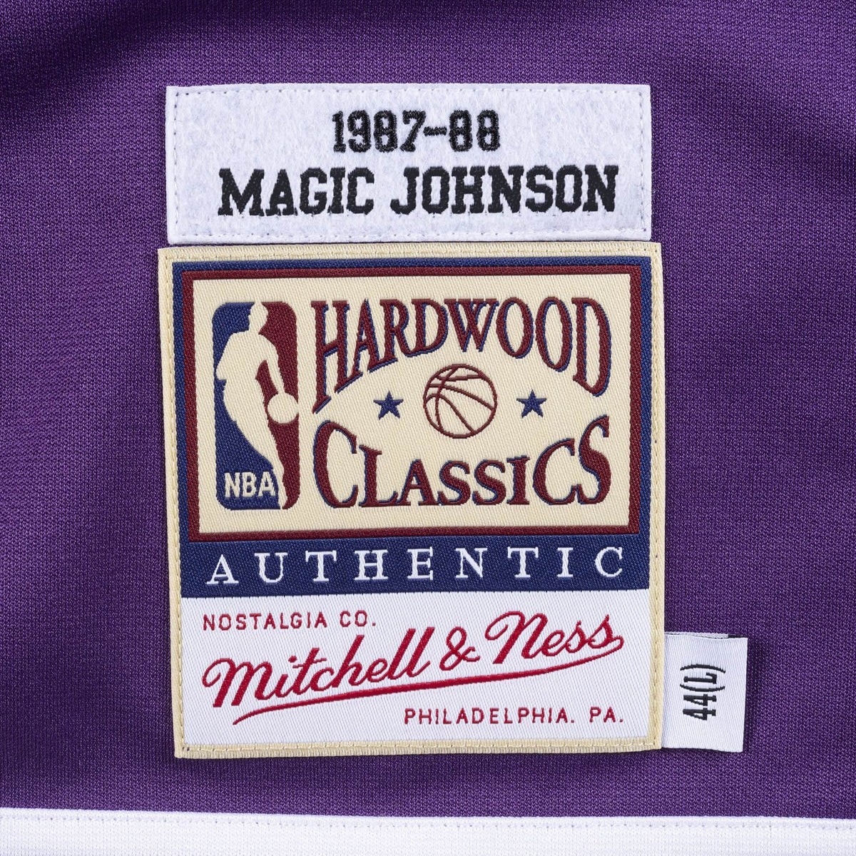 Mitchell & Ness x NBA Los Angeles Lakers 1987-88 Shooting Shirt 'Magic Johnson' ASSHCP19056-LALDKPR87EJH