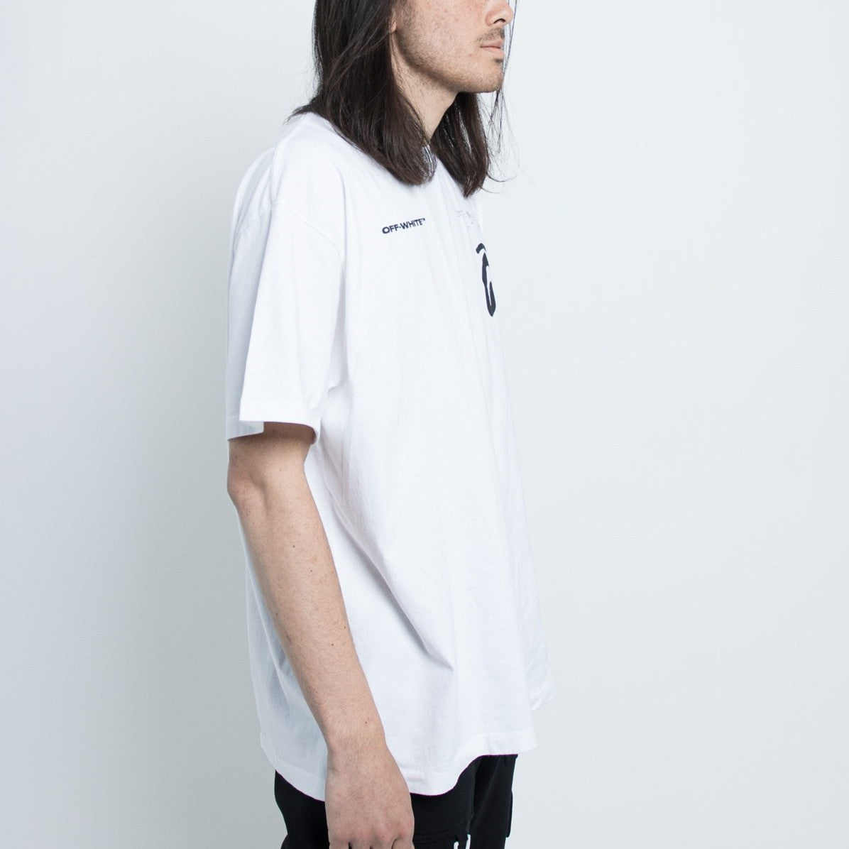 Off-White Splitted Arrows T-Shirt /Black OWKC038-0110-WH