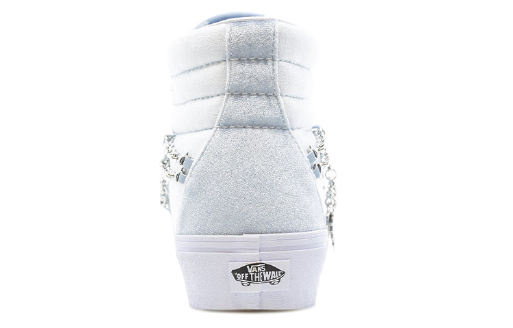 (WMNS) Vans SK8-HI Platform 2 'Light Blue White' VN0A3TKN4W1