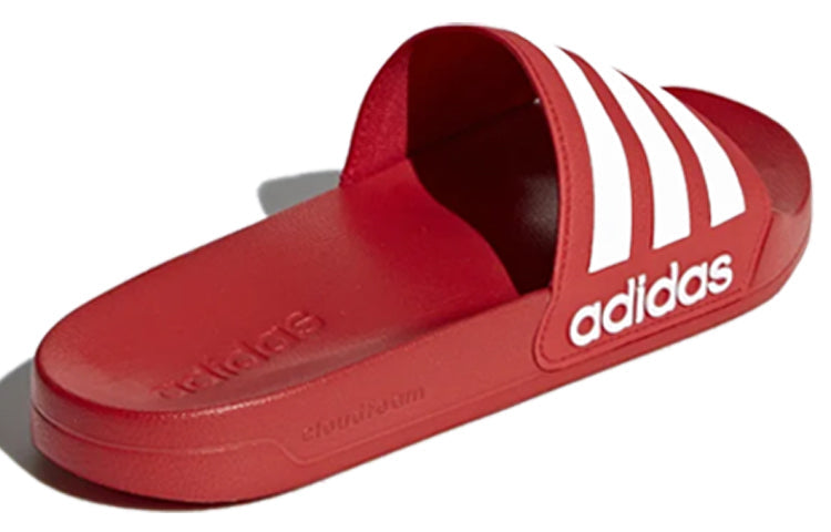 adidas Adilette CloudFoam Slides 'Scarlet' AQ1705