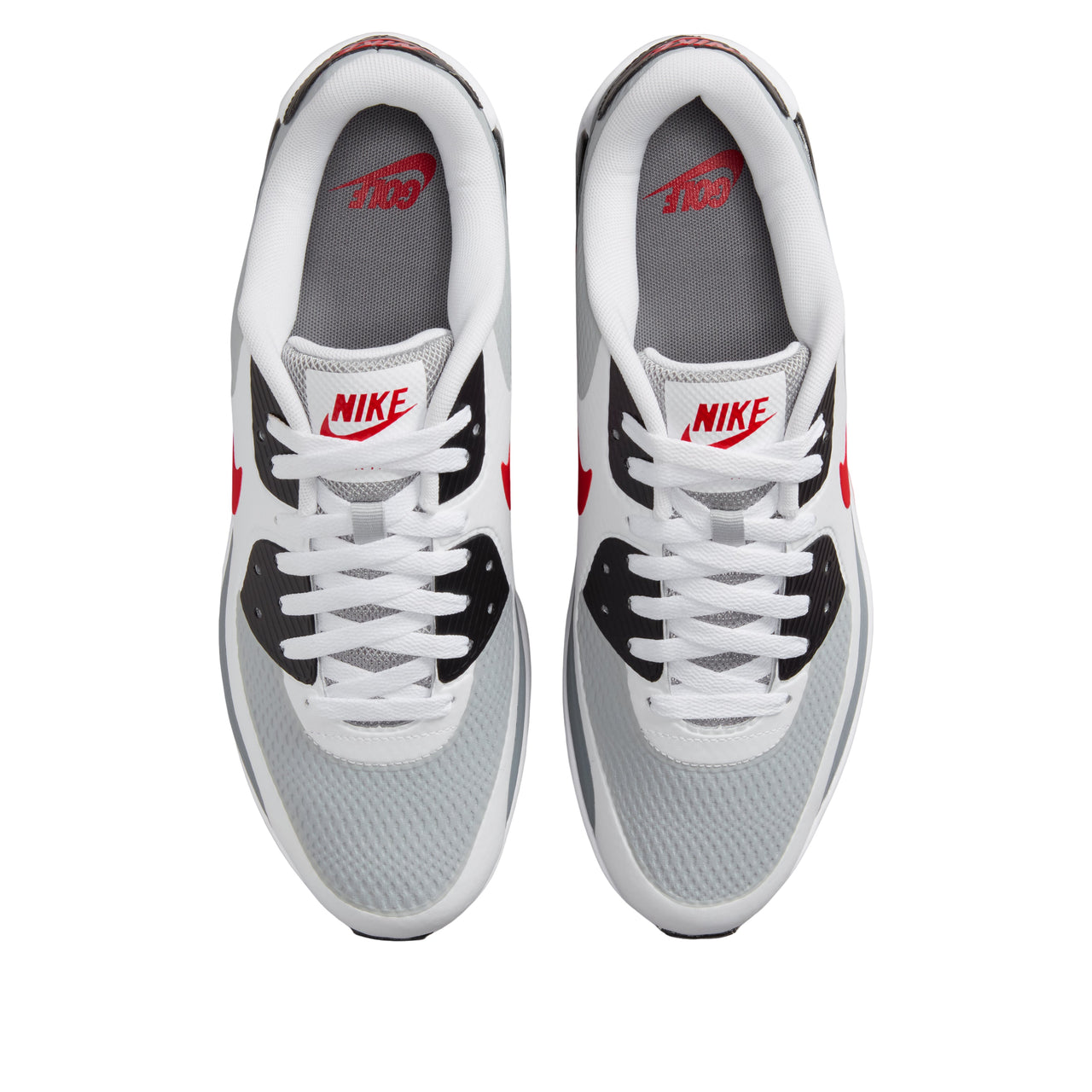 Nike Air Max 90 Golf 'White Grey Fire Red' HV9305-105