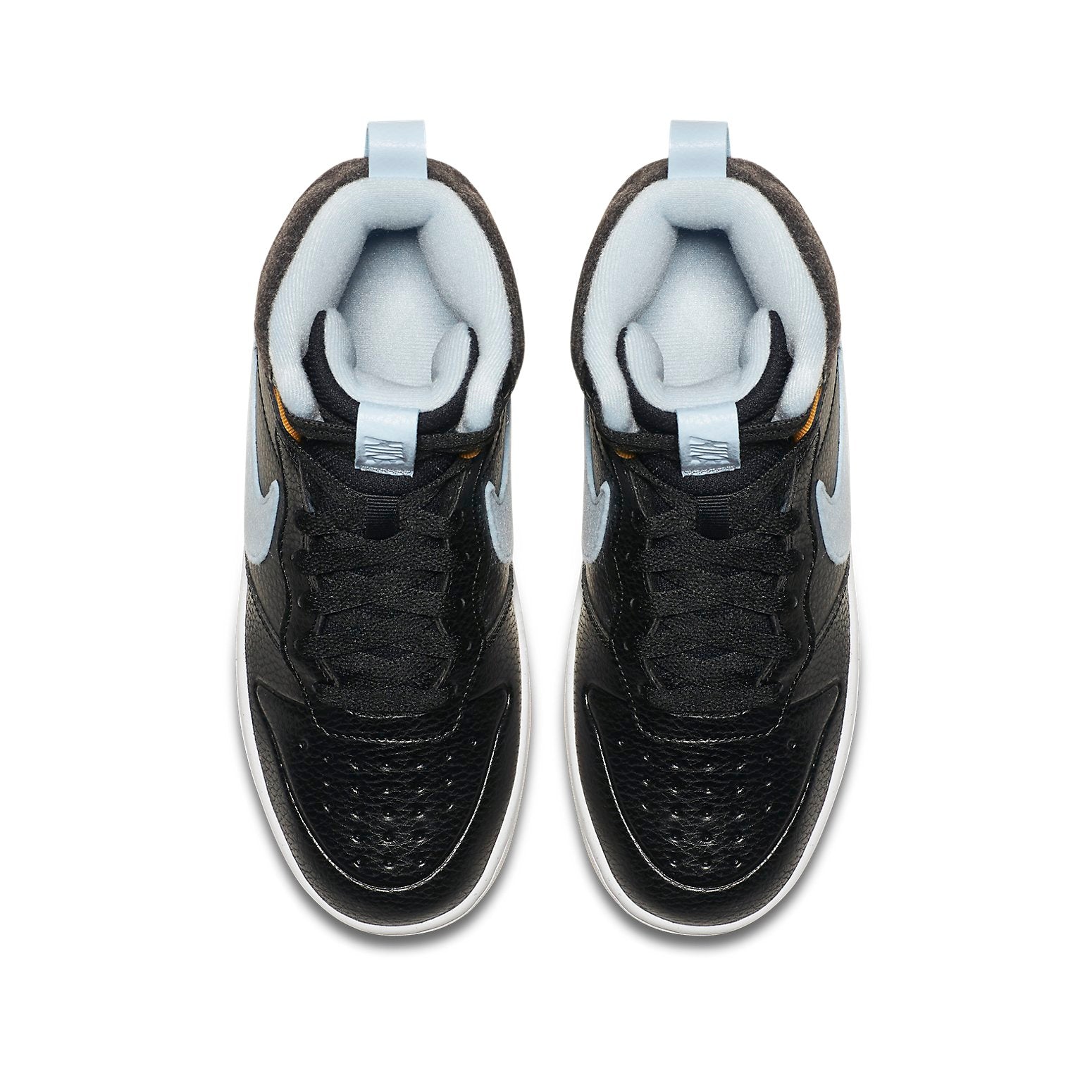 (GS) Nike Court Borough Md 2 Boot Flt Black/Blue CD6145-001