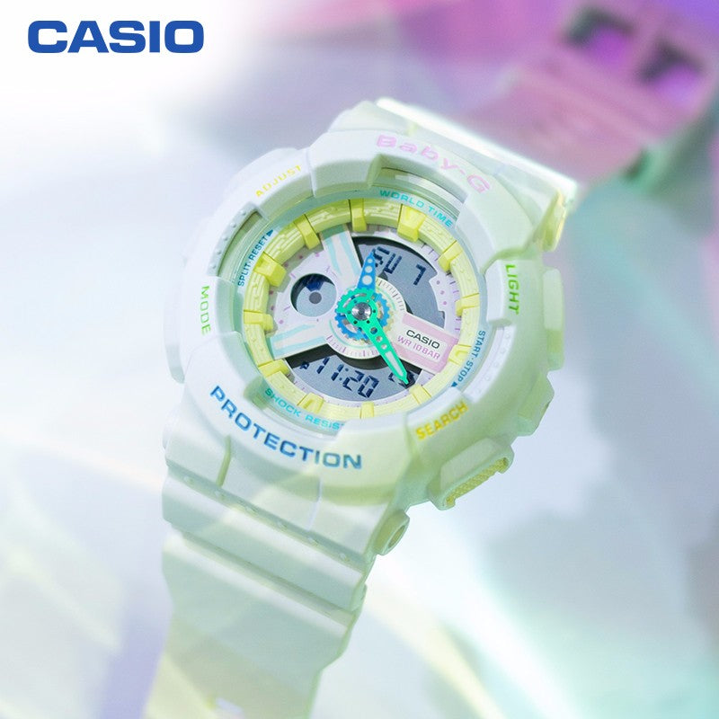 CASIO Baby-G 'Black & White' GA-100BL-1A&BA-110TM-7A