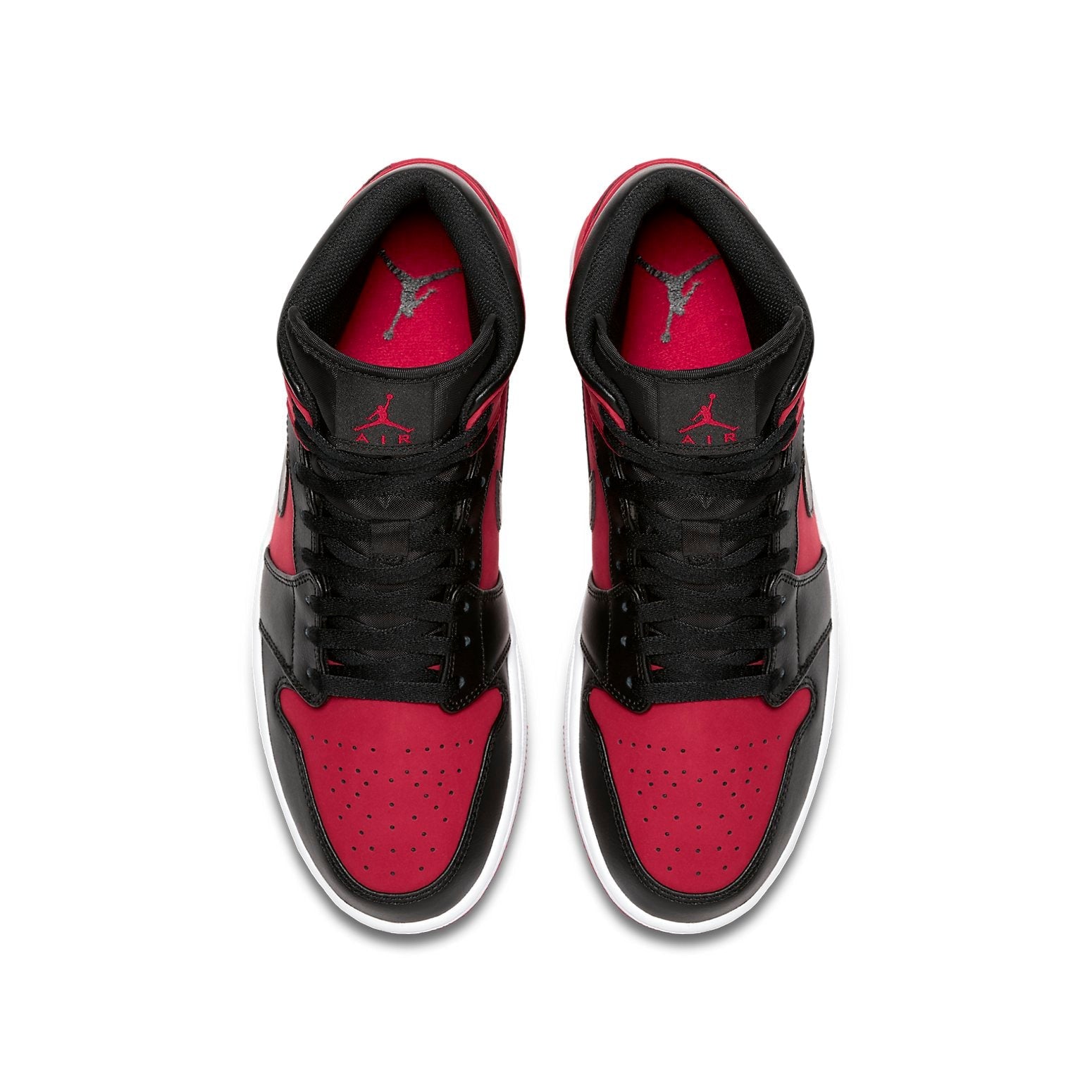 (GS) Air Jordan 1 Retro Mid 'Gym Red' 554725-610