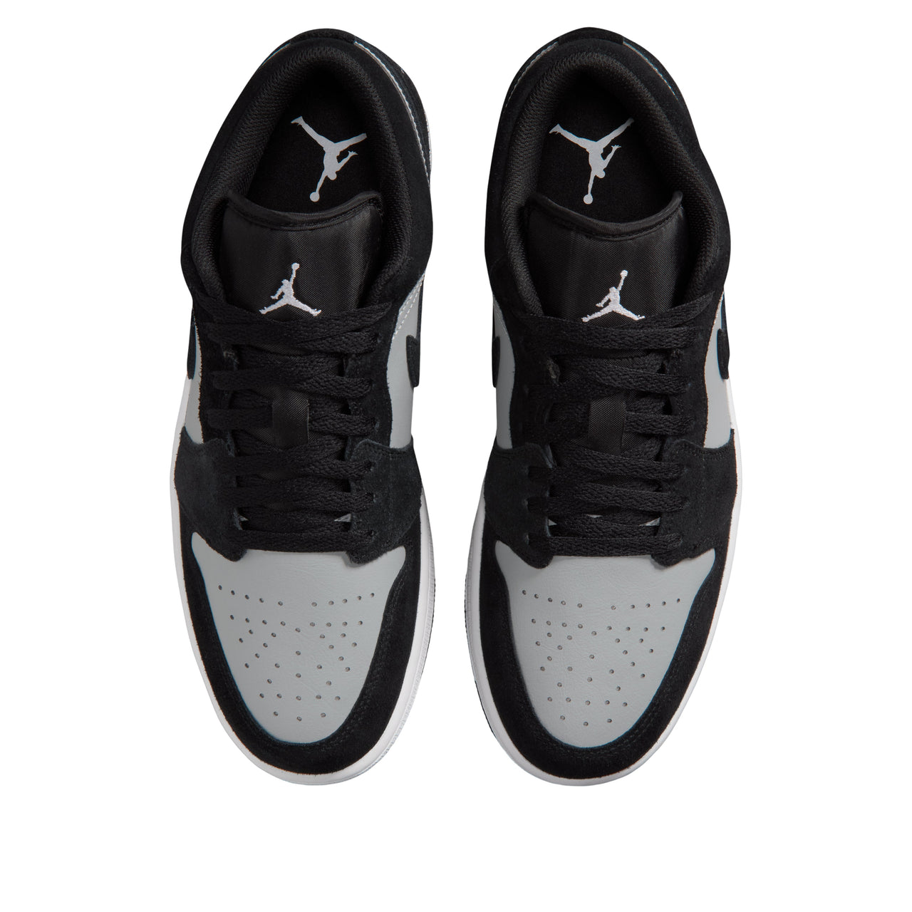 Air Jordan 1 Low 'Black Light Smoke Grey' 553558-048