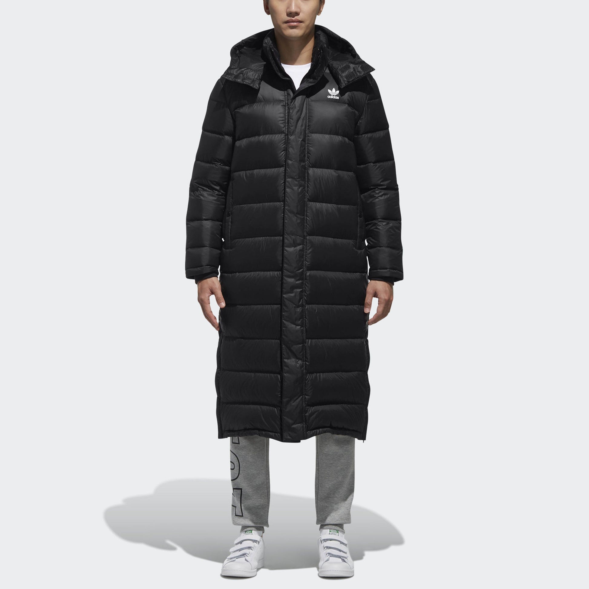 adidas Mens ACTIVE DUCK DOWN Jacket GREY CK0974 PARKA PUFFER DN8050