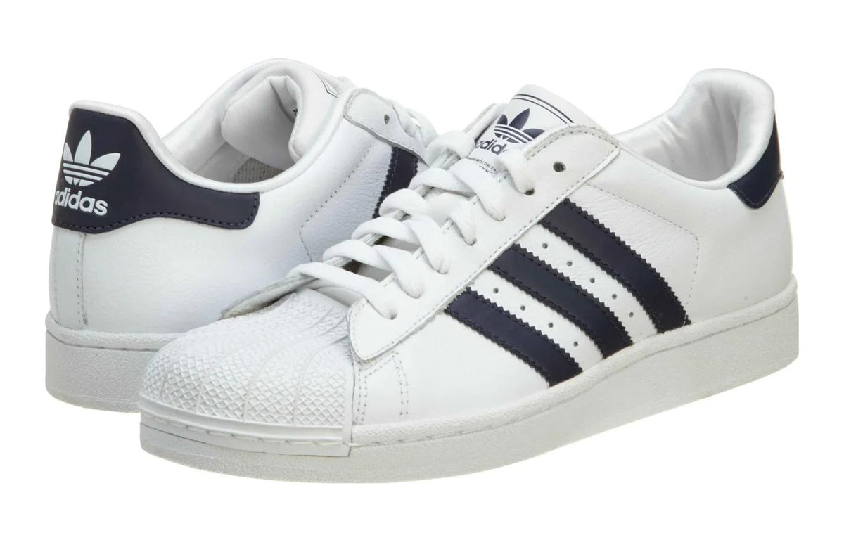 (GS) adidas Superstar 2 'White Navy' G15723