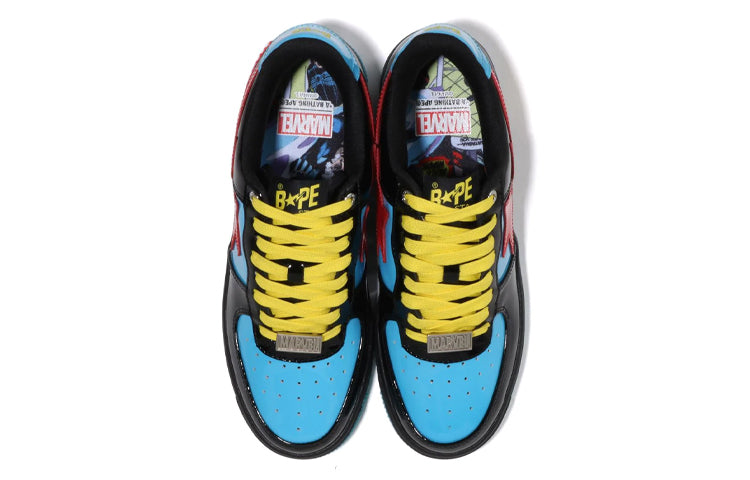 A Bathing Ape x Marvel Bape sta 'Black Widow' 1I73-191-907