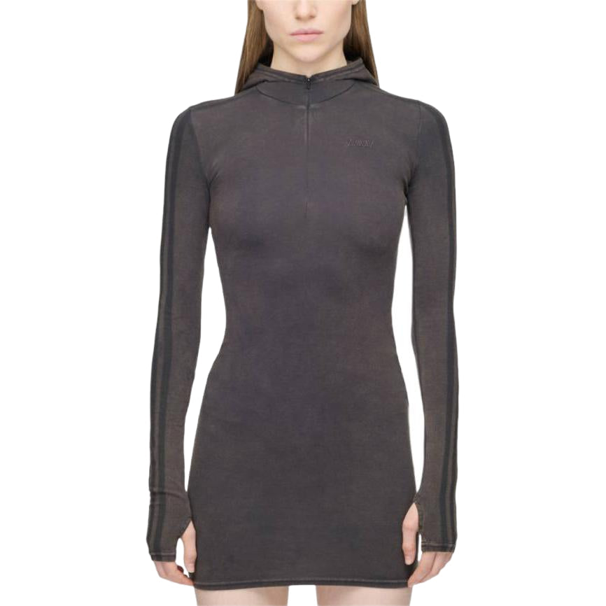 (WMNS) adidas x Avavav T-Shirt Dress 'Carbon' KF4975