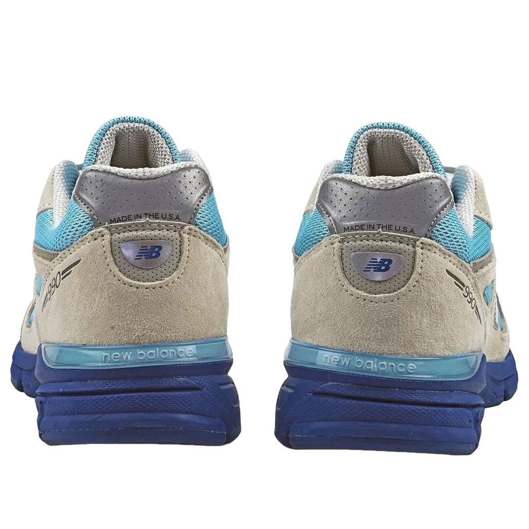 New Balance Made in USA 990v4 Moonbeam Cloud Blue Magic Blue' U990MB4