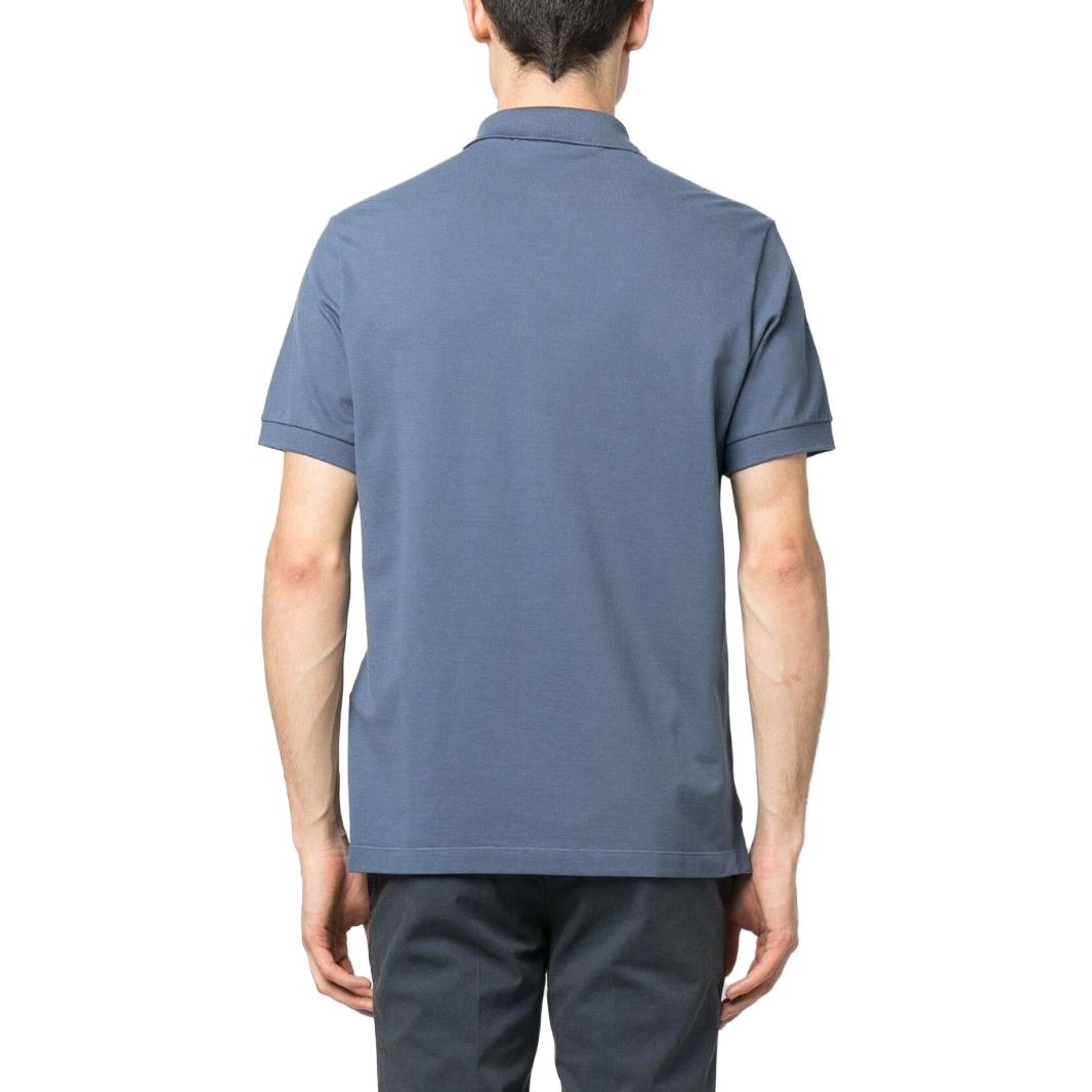 STONE ISLAND Logo Patch Polo Shirt 'Blue' 10152SC17-V0024