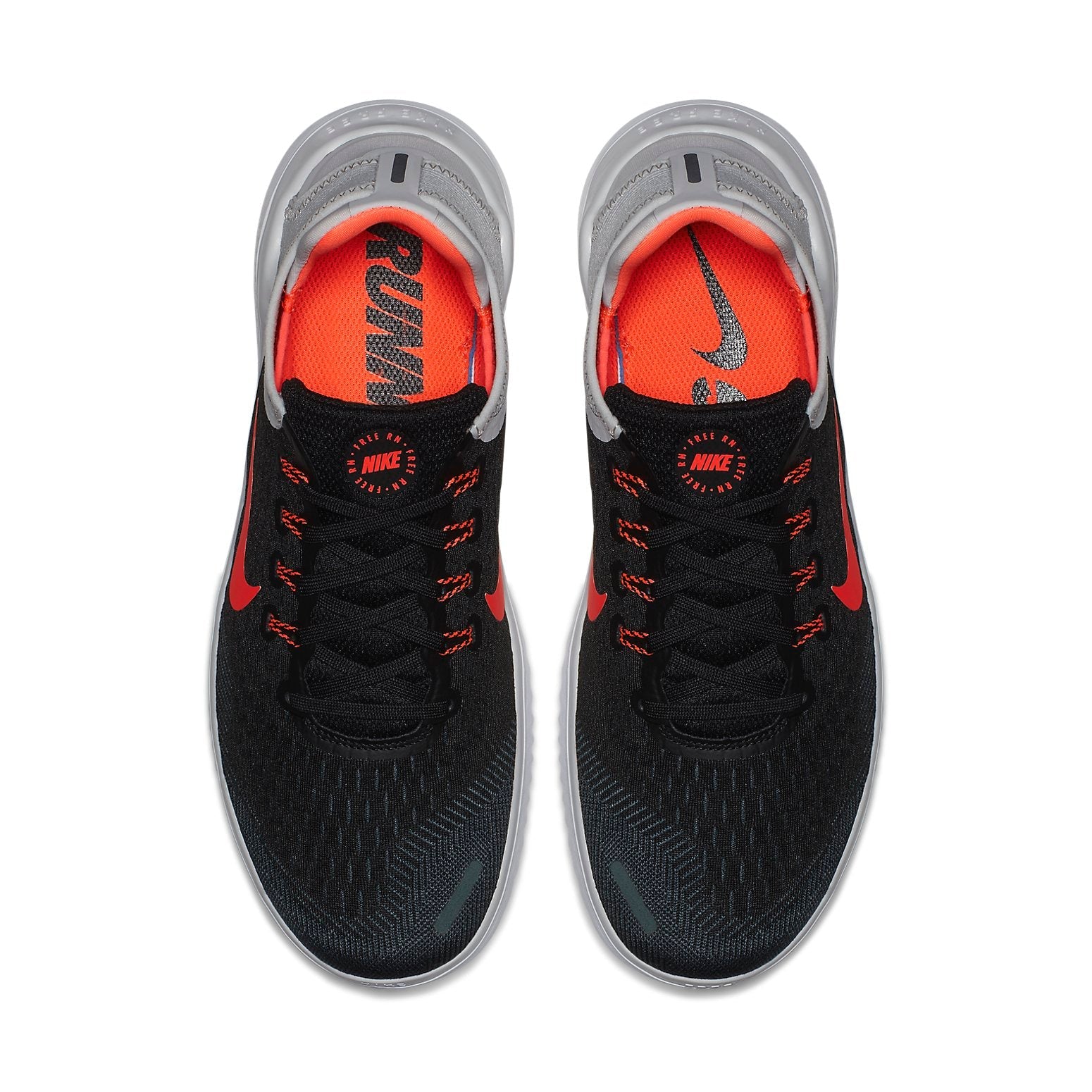 Nike Free RN 2018 'Black Total Crimson' 942836-005