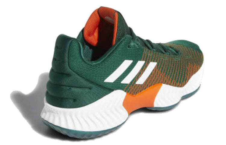adidas Pro Bounce 2018 Low 'Miami Hurricanes' B41867