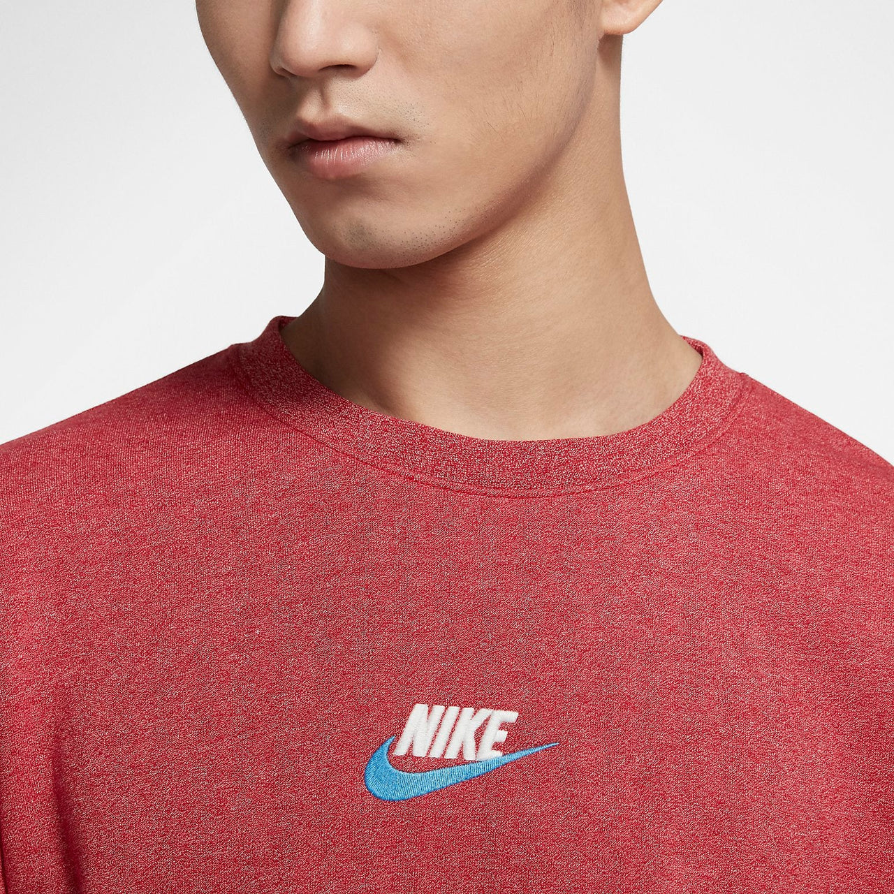 Nike Sportswear Club Crew Neck Shirt 'RedPink' 928428-687